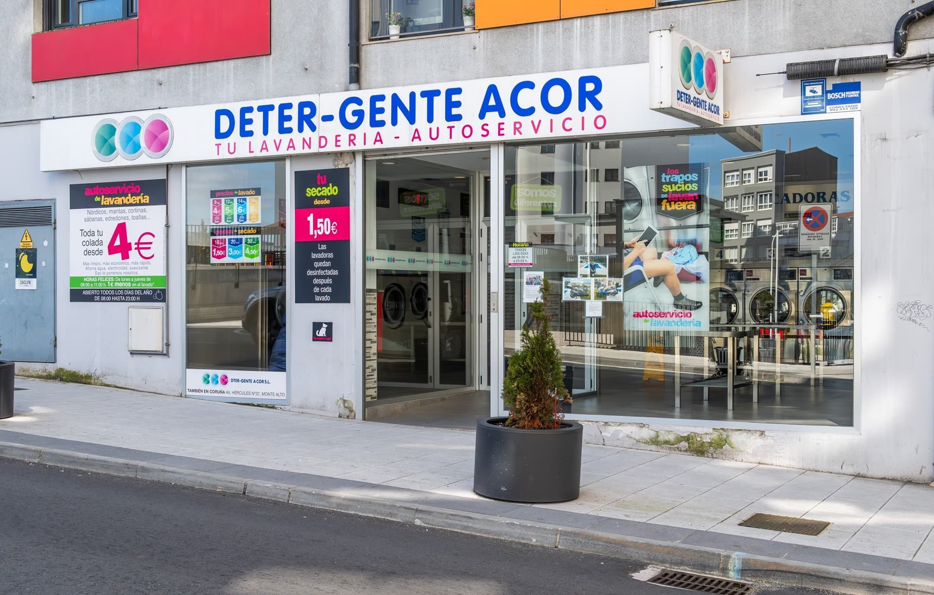 Lavandería autoservicio en Culleredo